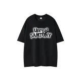 Чёрный (Белый принт)