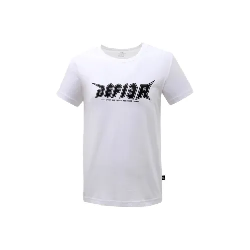 PEAK Полностью Белая Мужская T-Рубашка