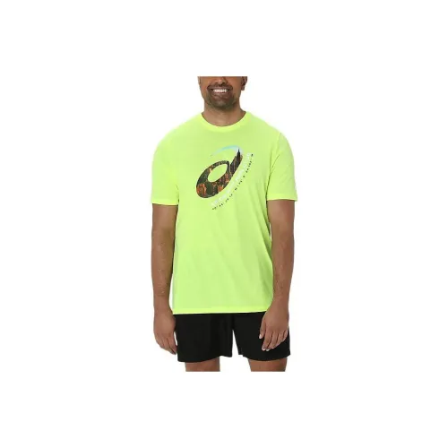 Asics NYC RUN CLUB Зеленый Унисекс Футболки