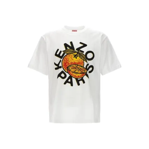 KENZO Белая Мужская T-Рубашка