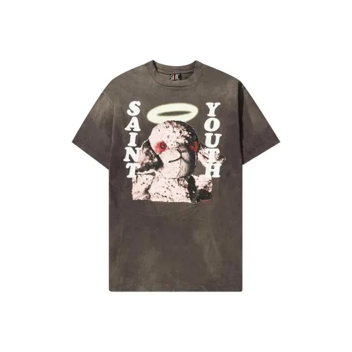 SAINT Mxxxxxx Коричневый Мужская T-рубашка