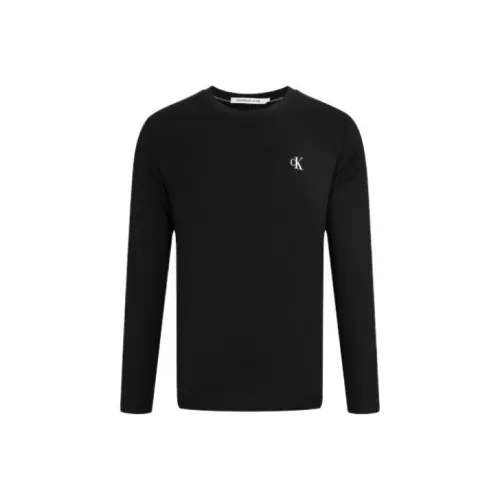 Calvin Klein T-Shirt Мужской BEH Космический Черный