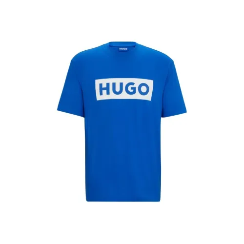 HUGO BOSS Синие Унисекс Футболки