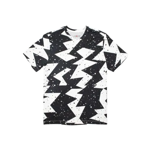 Джордан T Рубашка Мужская Черный Белый