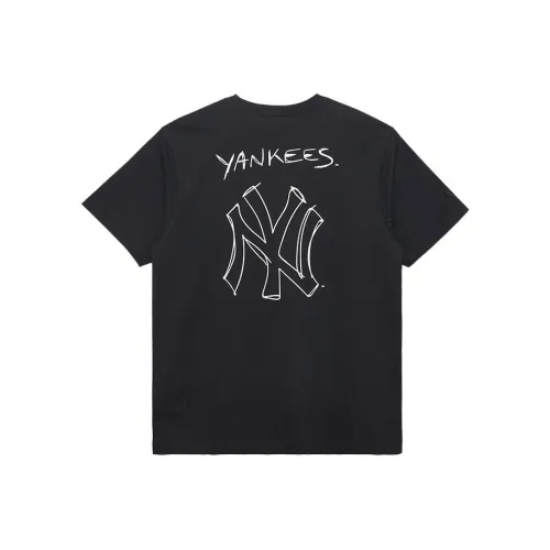New Era x MLB Base Logo T-Shirt Унисекс Черный