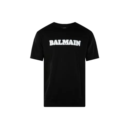 BALMAIN Мужские черные T-рубашки