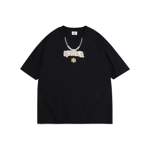 Guuka Короткий рукав T-рубашки Мужской Черный