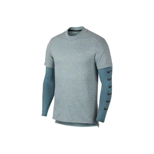 Nike Blue Gray Мужская T-Shirt