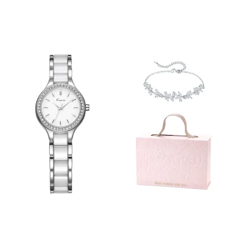 Kimio Кварцевый Movement Женские часы 26мм*26мм*8мм Белый