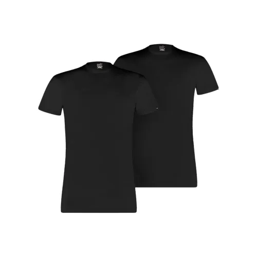 PUMA Lot De 2 T-Рубашки с Круглым Вырезом Бейсик Для Мужчин T-Рубашка Мужская 2 Пачки Черный
