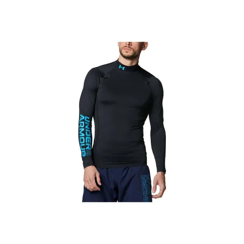 Under Armour UA Термо Шестерня Броня T Рубашка Мужская Черная