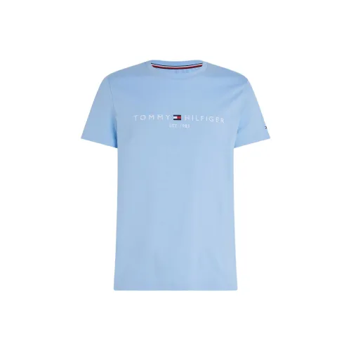Tommy Hilfiger T-Shirt Мужской Светло-Синий