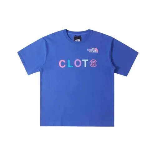 THE NORTH FACE X CLOT SS24 T Рубашка Унисекс Blue