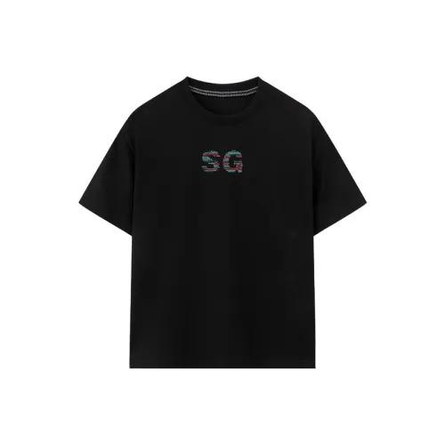 SPRAYGROUND Черная унисекс футболка