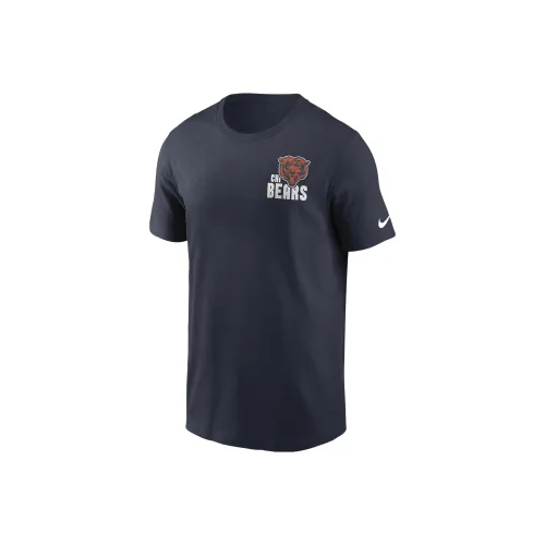 Nike Chicago Bears Blitz Team Essential T-Shirt Мужской Синий