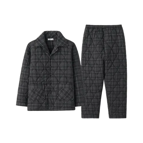 DUOQIAOMEI Пижамный комплект Мужской Цвет на изображении
