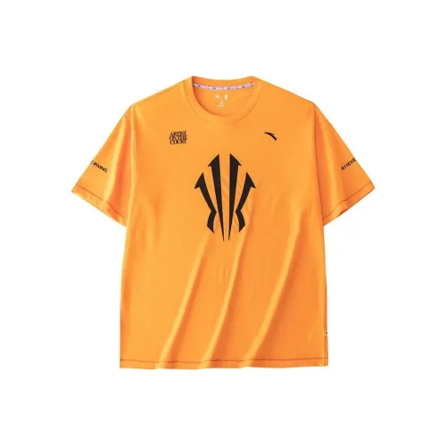 ANTA T-Shirt Унисекс Флуоресцентная Глазурь Оранжевый