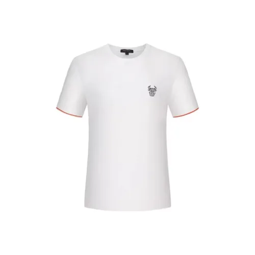 BRAUN BUFFEL T Рубашка Мужская Белая