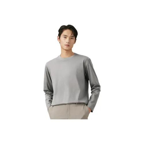 Red Bean T-Shirt Мужская Светло-Серый