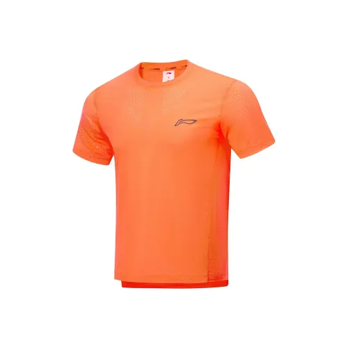 Подкладка Running Collection T-Shirt Мужская Неон Ярко-Оранжевый