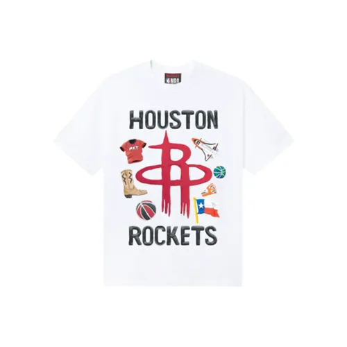 NBA x MARKET Houston Rockets Team FW23 T-Shirt Unisex White