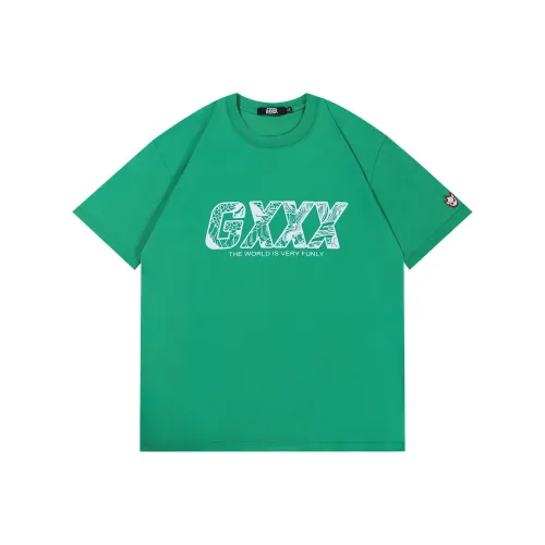 GXXX BV Зеленая Унисекс Футболка