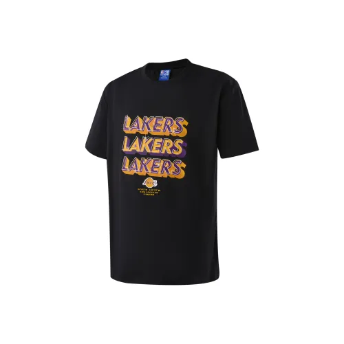 NBA Рукав с оборванным плечом T-рубашка Унисекс Черный