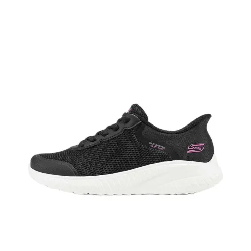 Skechers BOBS SQUAD CHAOS Низкий Топ Повседневные Беговые Кроссовки Женские Черные