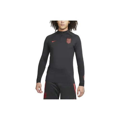 nike USA Soccer Team Olympic Series Т-рубашка Мужская Черная