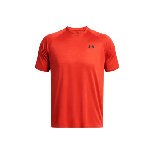 Under Armour Velocity T Shirt Мужской Оранжевый