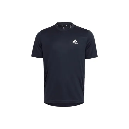 Adidas Ink Синий Мужская T-Рубашка