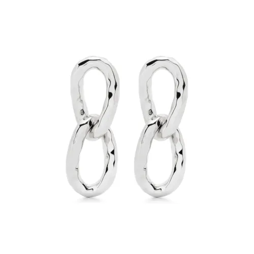 JIL SANDER Серьги из лата Женское серебро