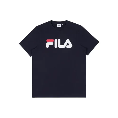 FILA Blue Men's T-Shirts FILA Синие Мужские Футболки