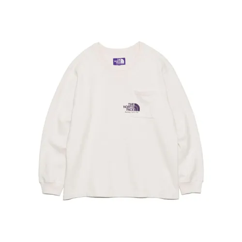 THE NORTH FACE PURPLE LABEL T-рубашка мужская цвет сливочный