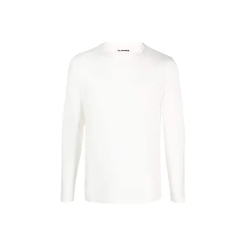 JIL SANDER Белая Мужская T-рубашка