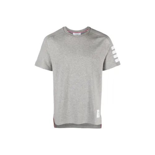 THOM BROWNE Серый Мужской T-Рубашки
