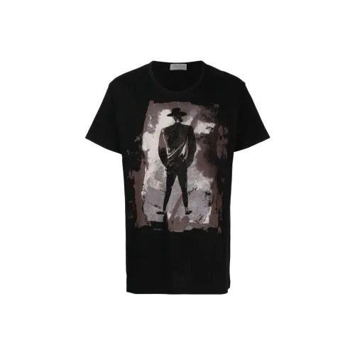 Yohji Yamamoto Pour Homme Черные Мужские Рубашки