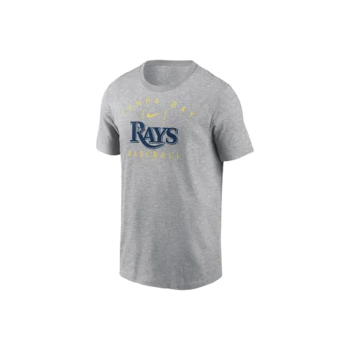 nike Tampa Bay Rays Дом Команда Athletic Свод T Рубашка Мужская Серого цвета