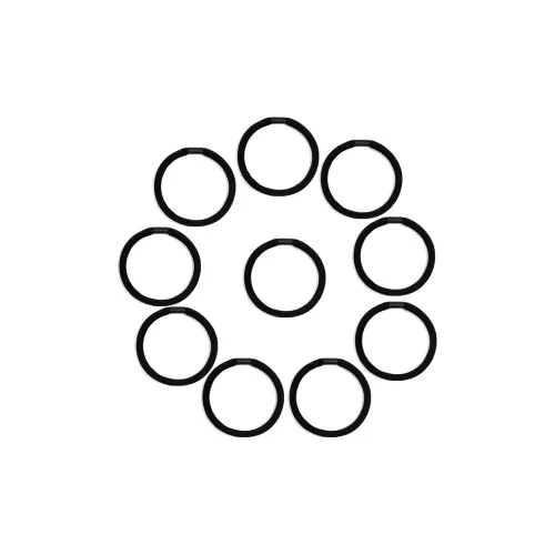 ROYALSASA Резиновая лента Резинка для волос Женская