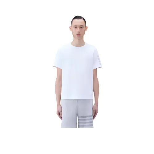 THOM BROWNE· SS24 T Рубашка Мужская Белая