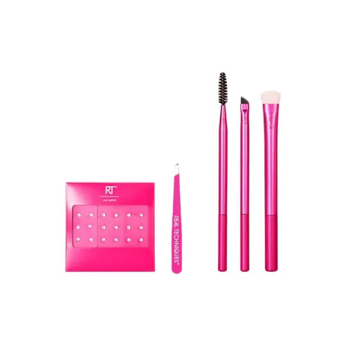 Real Techniques Активный Dynamic Кисть для формирования бровей и глаз мягкая