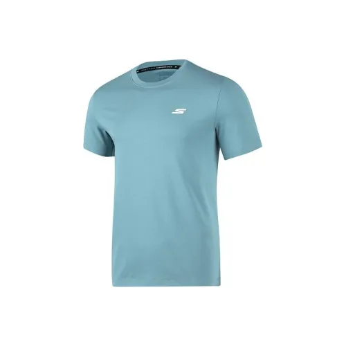 Skechers T-Shirt Мужской Adriatic Blue