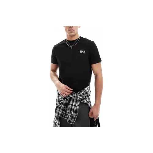 EMPORIO ARMANI EA7 T-Shirt Мужской Черный