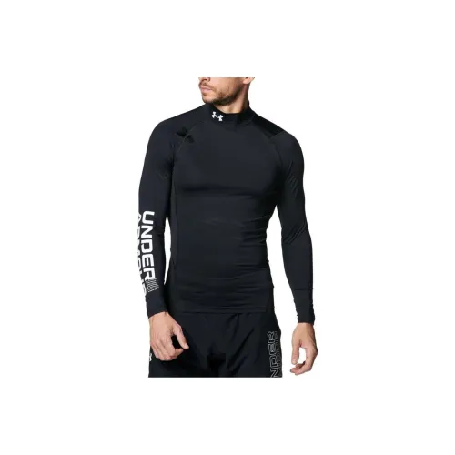 Under Armour UA Термо Шестерня Броня T Рубашка Мужская Черная