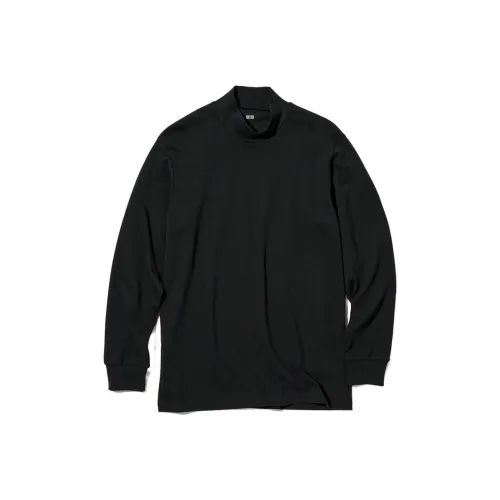 UNIQLO Черная унисекс футболка