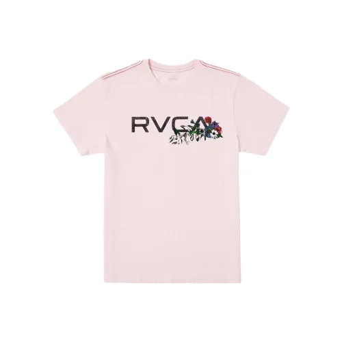 RVCA Розовый Мужской T-Рубашки