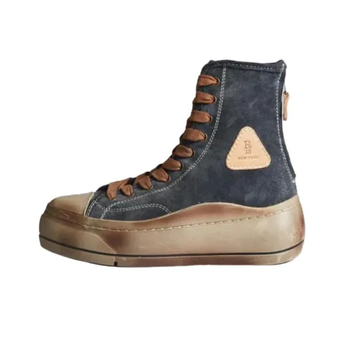 R13 Kurt Высокие Кроссовки для скейтбординга Женские Синие