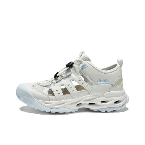 JEEP Противоскользящая Дышащая Устойчивая к Износу Обувь для Пеших Путешествий Женская Серый Синий
