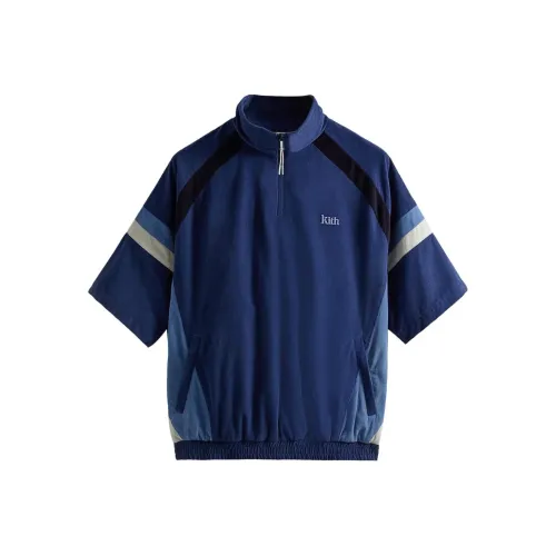 KITH Collaboration Мужская синяя футболка