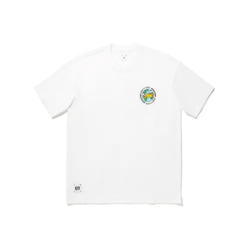 LINING x ICECREAM T-Shirt Мужская Стандартная Белая